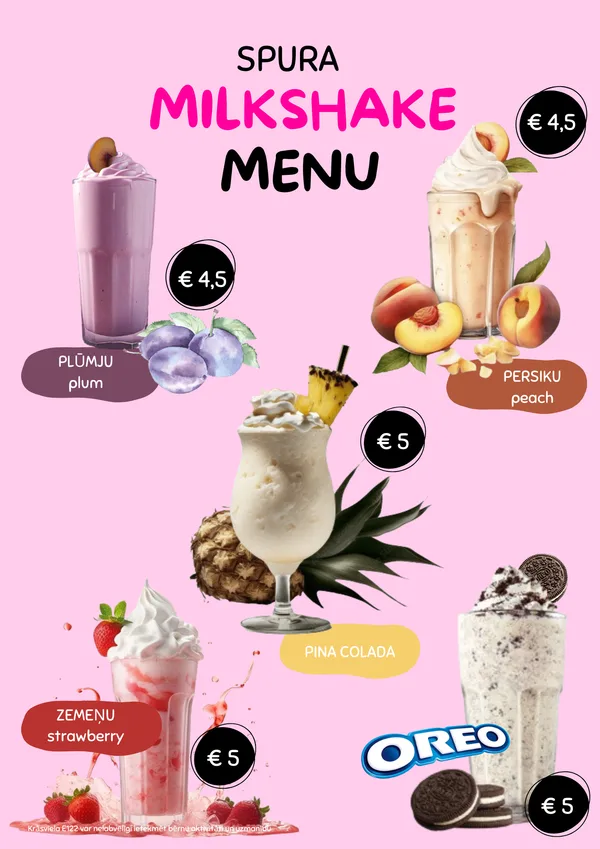 Milkshakes